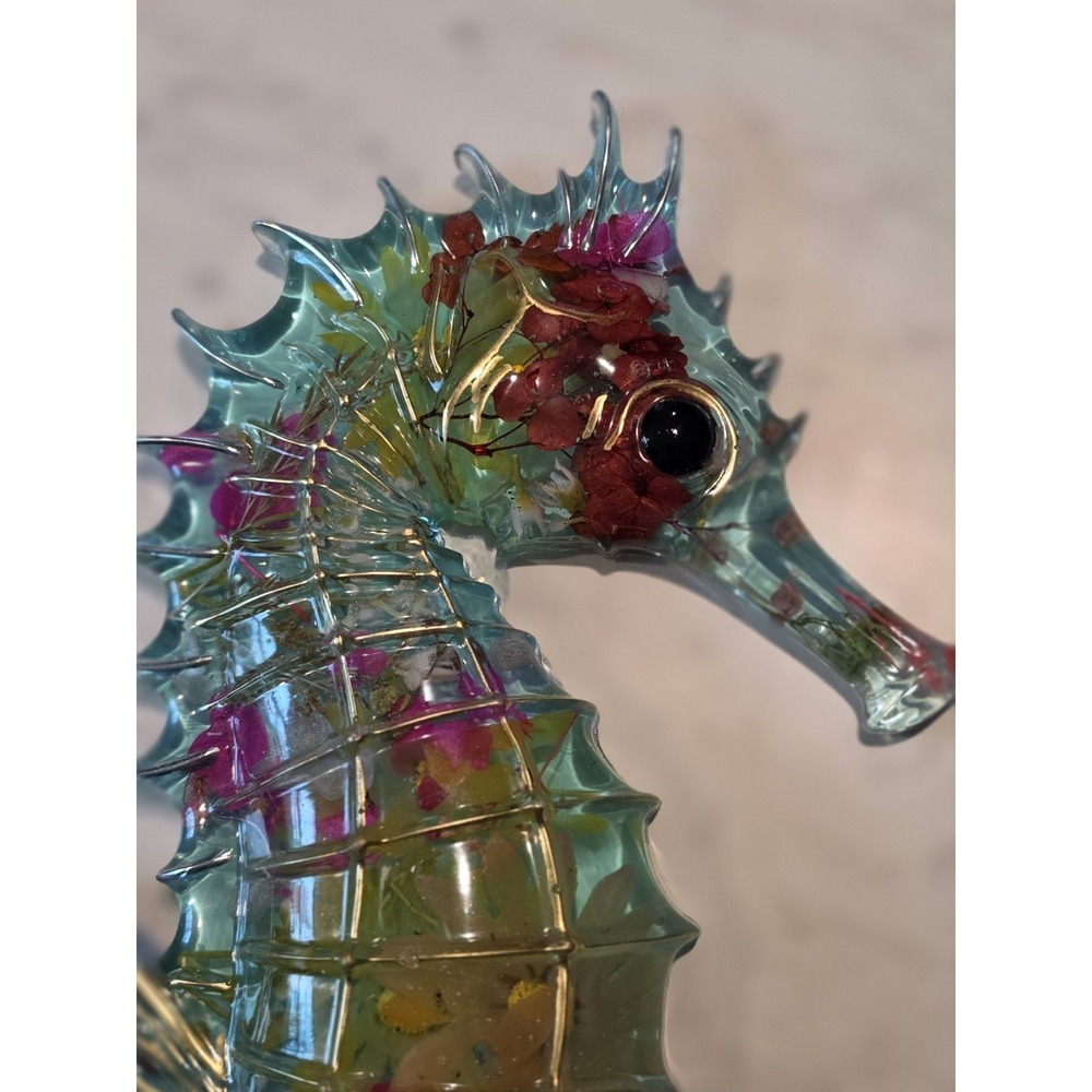 Giant Handmade Resin Sea Horse